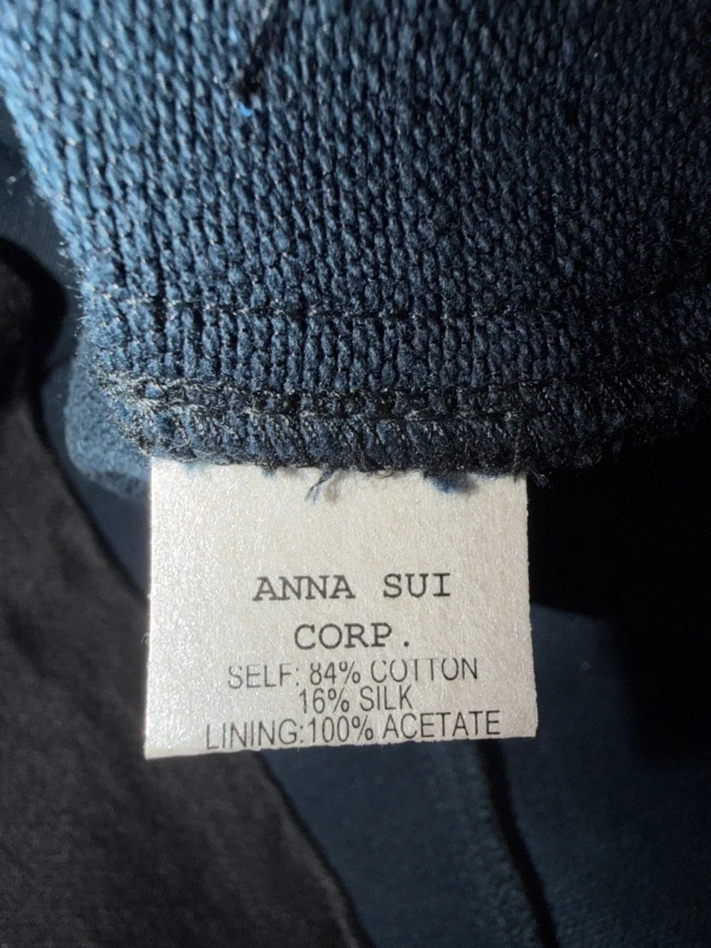 Vintage Anna Sui Peterpan color dress size 8 NWT - Picture 9 of 13